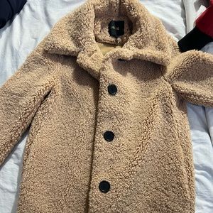 Maje Teddy Bear Jacket Coat size. 36 NWOT
